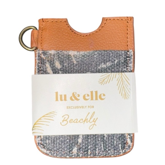 Lu & Elle Paradise Palm Canvas Backpack – Vegan Leather, NWT - Picture 9 of 11